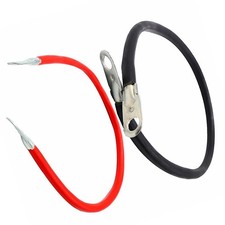 50cm Kabel akumulatora samochodowego 5AWG 100A Drut miedziany 16mm2 Połączenie zasilania