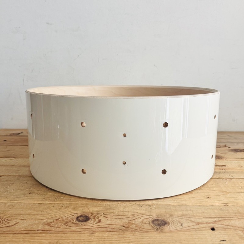 Yamaha 14” x 5.5” Birch Stage Custom Snare Drum Shell - Classic White