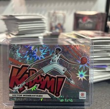 Victor Wembanyama 2025-26 Panini Contenders EuroLeague Hor. KABOOM! SSP Case Hit