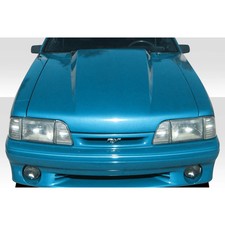 Duraflex 4 Inch Cowl Hood For Mustang Ford 87-93 Ed114653