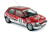 1/18 RENAULT CLIO 16S #53 TOUR DE CORSE 1991 JACQUET POETTOZ NOREV 185233 RARE