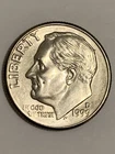 1999-D Roosevelt Dime 10 Cent Coin.