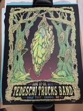 Tedeschi Trucks Band Wolf Trap Vienna Virginia 2023 FOIL Poster Owen Murphy AP🔥