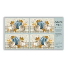 Autumn Vibes Placemat Panel by Blank Quilting