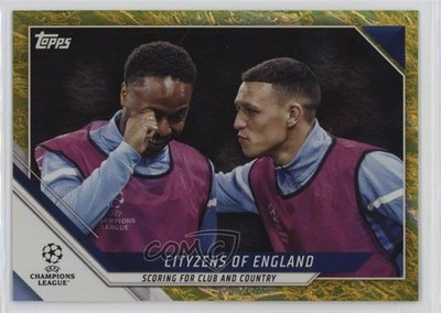 2021-22 UEFA Champions League Jade Edition Checklist Yellow /50 Phil Foden 0s5s
