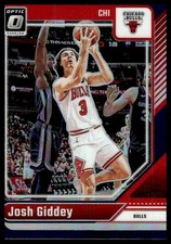 2024-25 Donruss Optic RED WHITE BLUE PRIZM / Josh Giddey