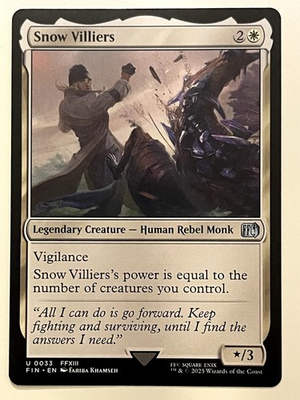 #ad #ad Snow Villiers MTG NM $1.89