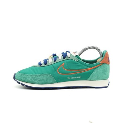 Nike Herren DH4390-300 Waffle trainer 2 Grü/Orange/Blau Retro Sneaker EU 41
