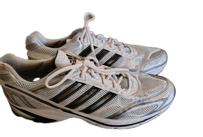 adidas Men s Supernova Glide rare size 18 Running Shoe White Black