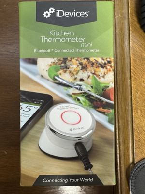 iDevices Bluetooth Kitchen Thermometer ''mini'' BBQ NIB Use w/Weber iGrill App