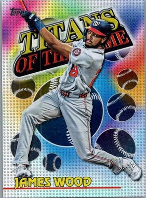 2026 Topps #TOG-15 James Wood Titans of the Game
