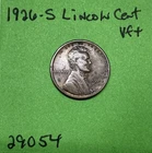 1926 S Lincoln Wheat Cent / Penny 1c Vf Very Fine See Pics