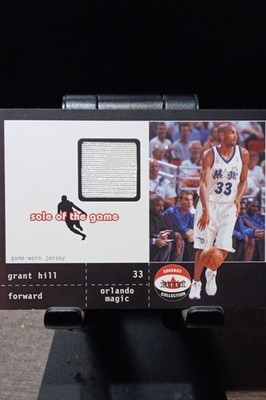 2001-02 Fleer Shoebox Collection - Sole of the Game Grant Hill JERSEY #200 (MEM)