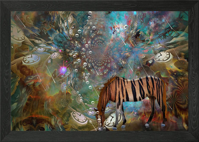 Vivid Imagination Framed Wall Art Poster Canvas Print Picture