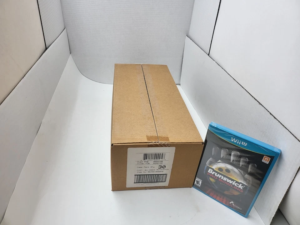 30 LOT MINT NEW FACTORY SEALED BRUNSWICK PRO BOWLING FOR NINTENDO WII U - Image 2 of 4