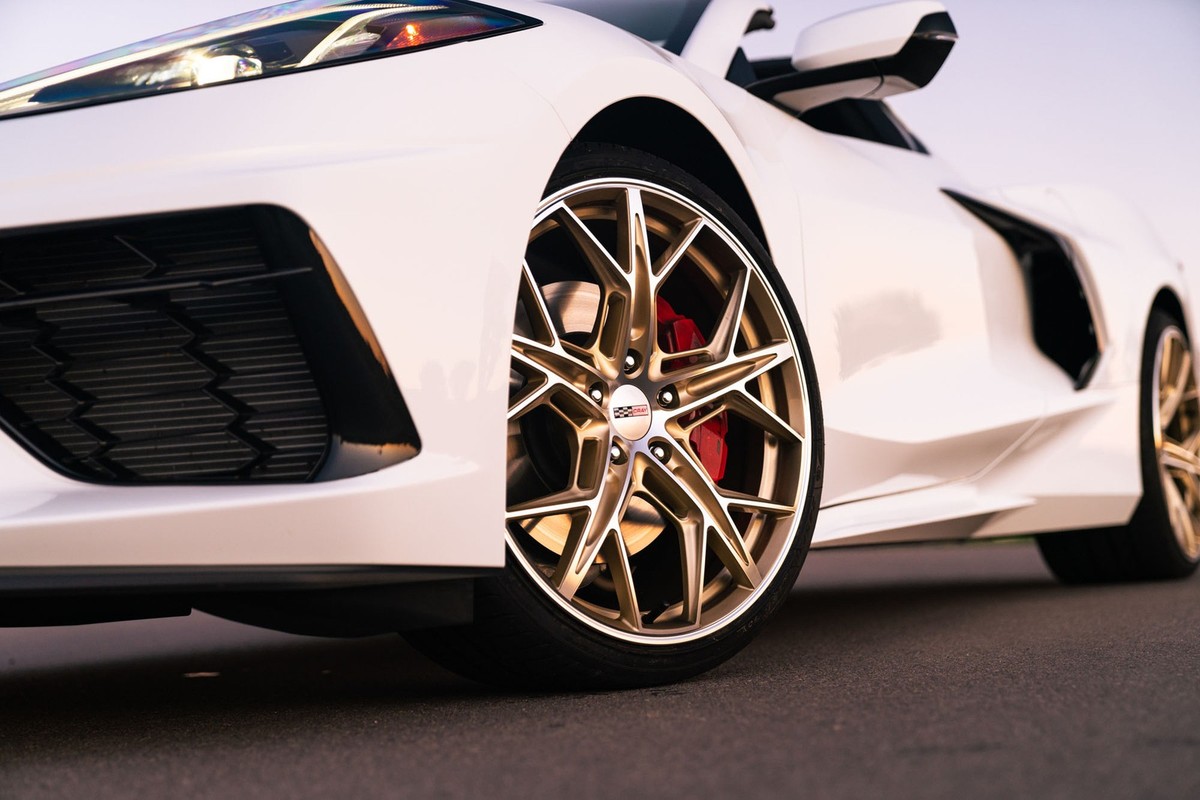 21/22-inch Hammerhead wheels Gold w/Mirror Cut Face Fit 2020-2024