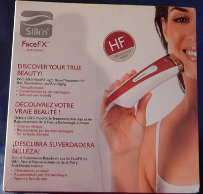 #ad Silk#x27;n Face FX Skincare Anti Aging Rejuvenation LED Light Based SKIN TREATMENT $74.99