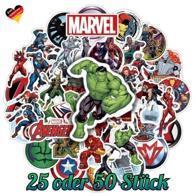 Marvel Avengers Aufkleber ⭐️ Superhelden Sticker Bomb Spiderman Aufkleber Set - Bild 1 von 4