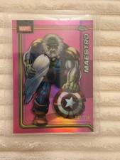 2026 Topps Chrome Marvel Comics Maestro Pink Refractor /250 #133