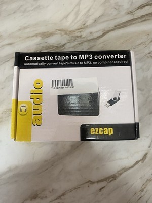 Music Player Ezcap Cassette Tape to MP3 Converter Audio 230 USB