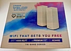 Linksys Velop Whole Home WiFi Mesh AC4400 Coverage 4000 SQ Ft Tri-Band 2-Pack