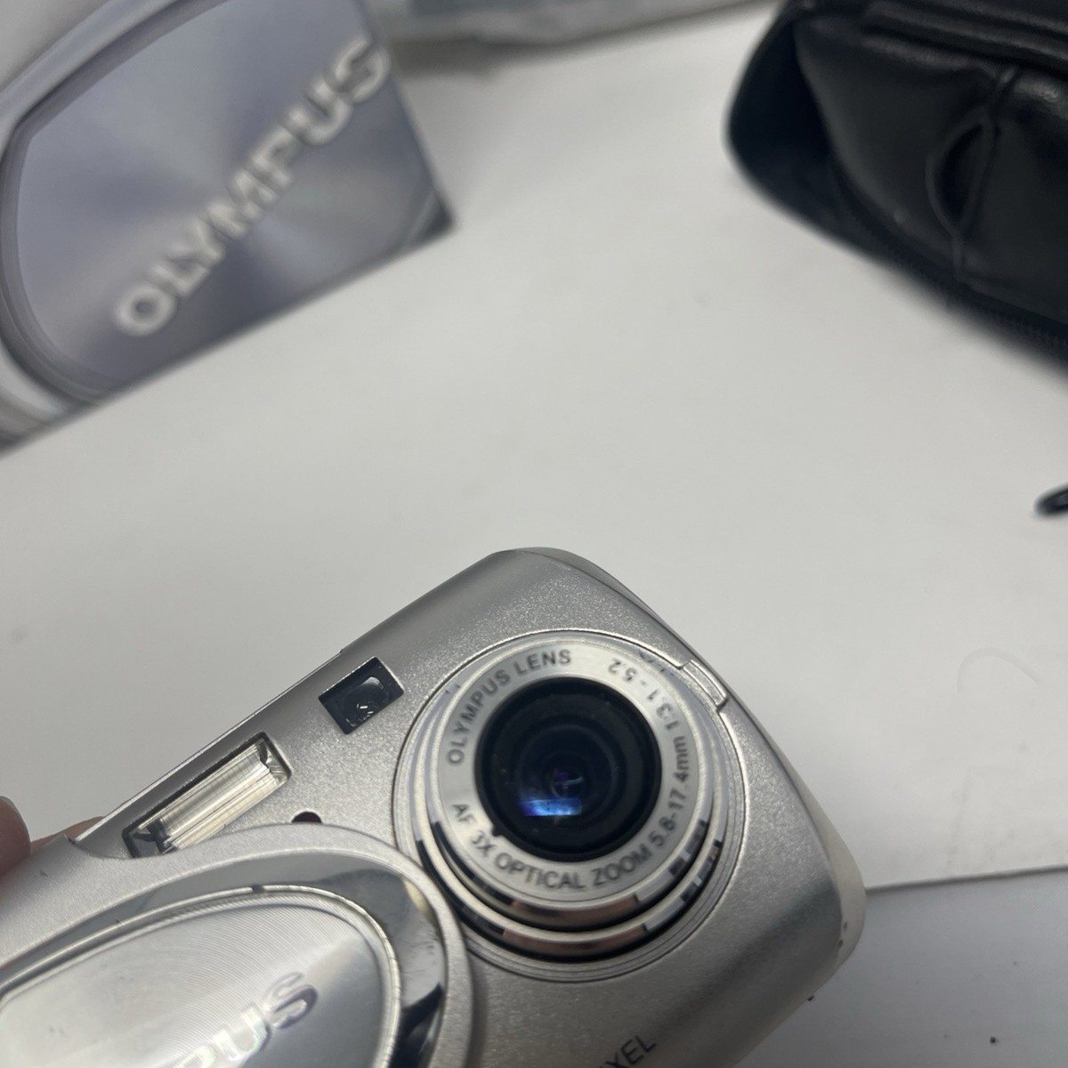 Olympus Stylus 300 Digital 3.2MP Digital Camera - Silver for sale