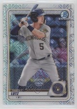 2020 Bowman Draft Chrome Mojo Refractor Tristen Lutz #BD-68 2pv