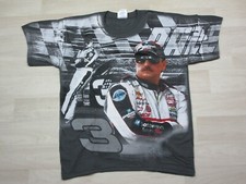 Vintage Dale Earnhardt Nascar Race T Shirt M All Over Print 3 Heavy Ink Print