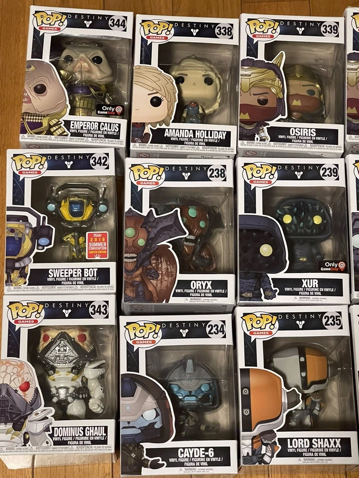 ¡LOTE DESTINY FUNKO POP! (18 POPS) COLECCIÓN COMPLETA (excepto Crota Chase) Foto 3 de 3