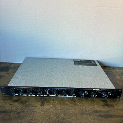 Shure SCM810 Automatic Microphone Mixer/Black Rack Mountable Tested - Working