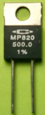 CADDOCK 500Ω  20 watt 500 ohm 1% Resistor  Non-Inductive  MP820-500-1%  TO220