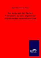 Der Ursprung des Rechts | Buch | 9783846019863