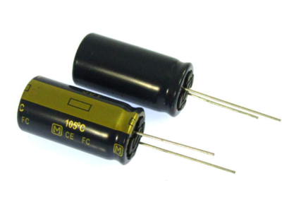 Panasonic 470uF 63V Electrolytic Capacitors - 5 Pieces, Radial, 105°C High Temp