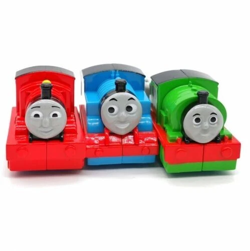 Thomas & Friends 1.5" Mini Tren THOMAS JAMES PERCY Figura Push & Shoot Lote de 3 Foto 2 de 4