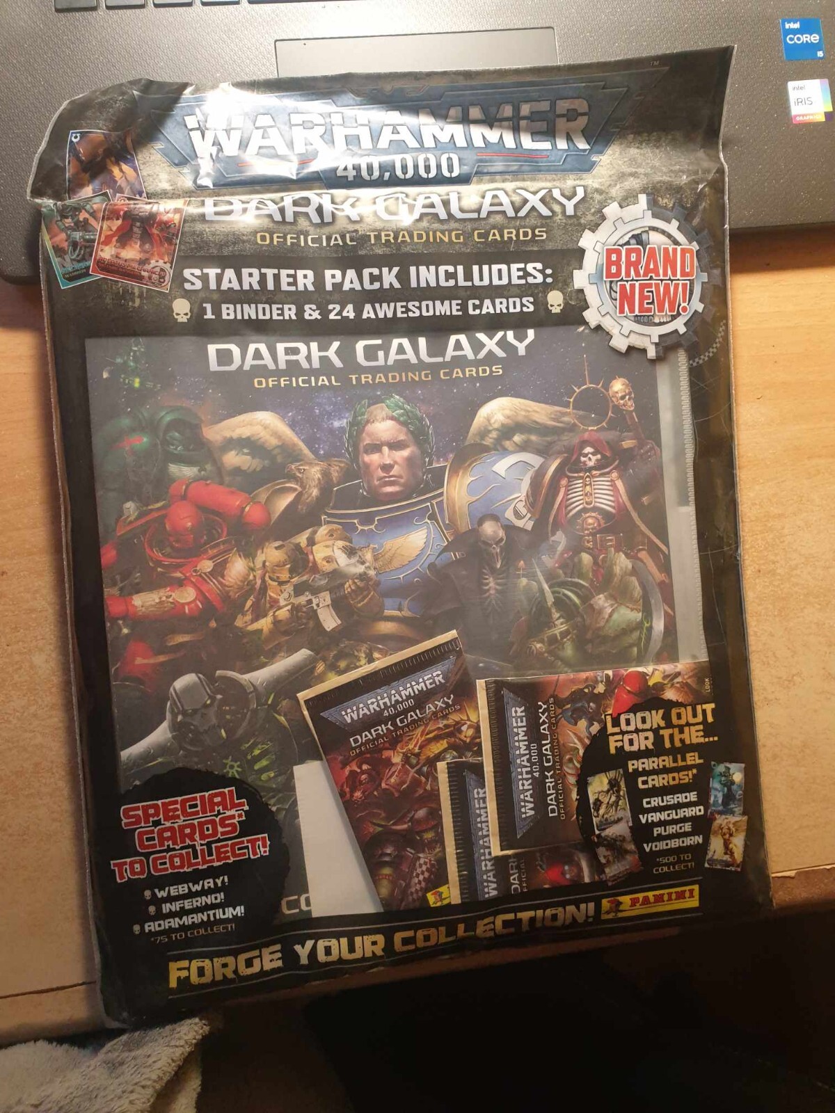 Panini Warhammer Dark Galaxy Trading Card Collection Starter Pack eBay