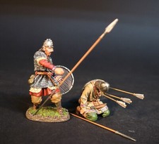 JOHN JENKINS VIKINGS  SAXONS SX-62B WOUNDED ANGLO SAXON WARRIORS