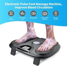 EMS Foot Massager Circulation Stimulator Blood Booster for Neuropathy Feet Legs