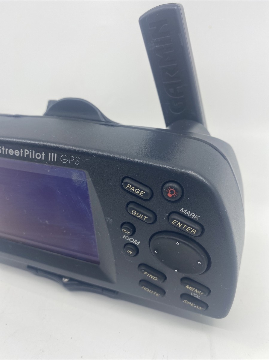 ラウンド用品・アクセサリー GARMIN GPS III PILOT Garmin StreetPilot III Color GPS Navigation System Vintage Only