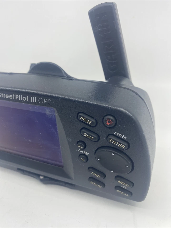 Sistema de navegación GPS Garmin StreetPilot III color solo vintage (leer descripción) Foto 2 de 4