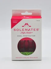 Solemates High Heeler Heel Protector Classic Clear 1 Pair