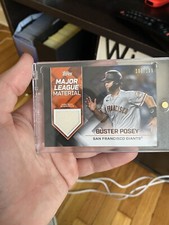 2022 Topps Series 1 Postseason Performance Jersey Relic Buster Posey 195/199