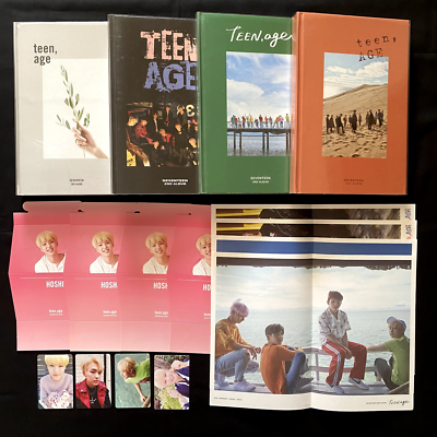 SEVENTEEN 2nd album TEEN AGE 4 ver. Hoshi Complete set photo card