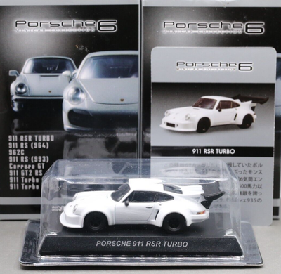 1/64 ポルシェ911 RSR  TURBO 1/64 Kyosho PORSCHE 911 RSR TURBO BLACK diecast car model | eBay