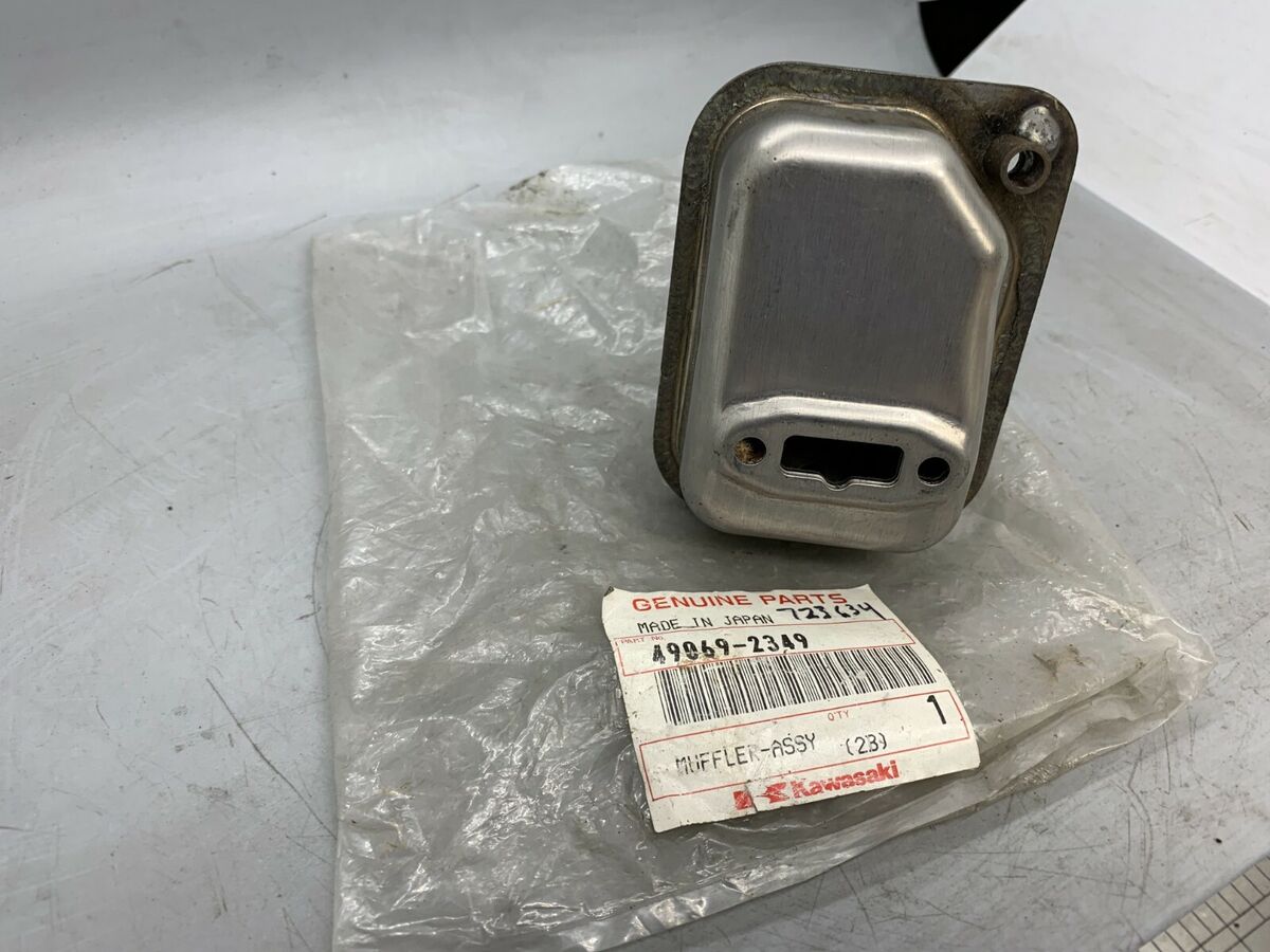KAWASAKI MUFFLER ASSEMBLY PN 49069-2349 ETRING TRIMMERS | eBay KAWASAKI MUFFLER ASSEMBLY PN 49069-2349 ETRING TRIMMERS | eBay