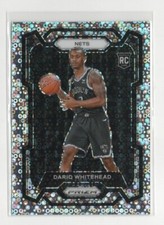 2023-24 PRIZM FAST BREAK SILVER DISCO RC DARIQ WHITEHEAD #175 BROOKLYN NETS