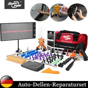 Ausbeulwerkzeug Komplettset Ausbeulset Dellenlifter Ausbeulzange 63105