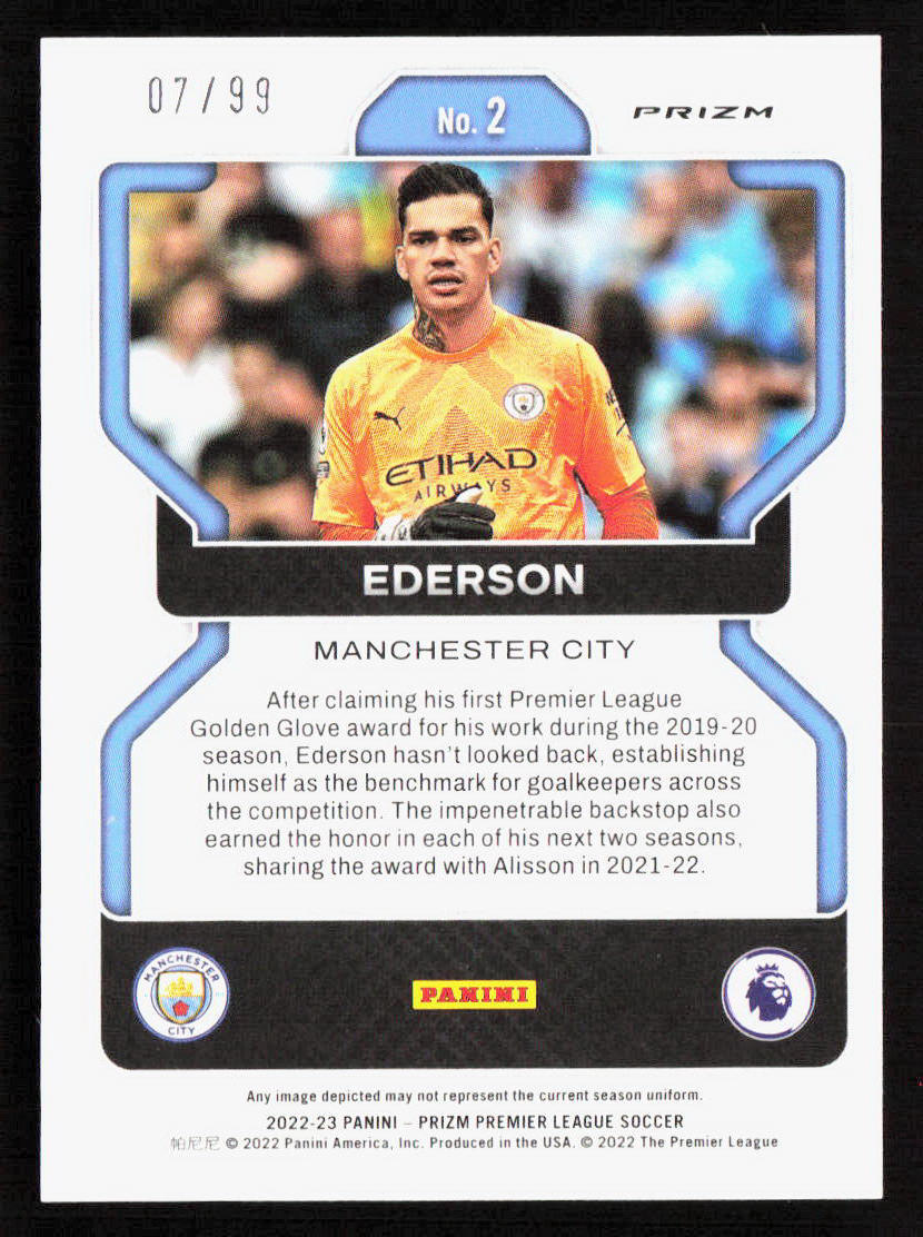 David Raya Golden Gloves In Epl 2022-23 Prizm EPL English Premier