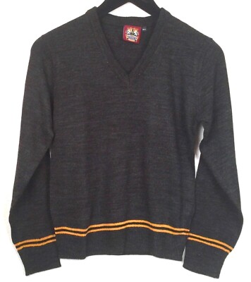 HARRY POTTER HABBER DASHER HUFFLEPUFF SWEATER BLACK YELLOW YOUNG ADULTS 