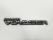 Original 1987-1995 Plymouth Grand Voyager Liftgate Emblem Badge Used