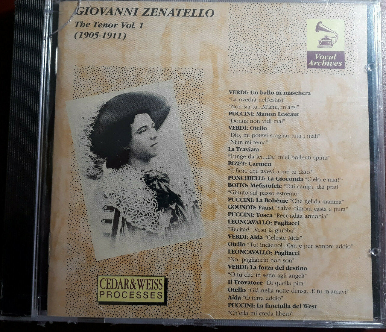 GIOVANNI ZANATELLO-THE TENOR VOL.1 1905/11 * CD BRAND NEW SEALED SIGILLATO
